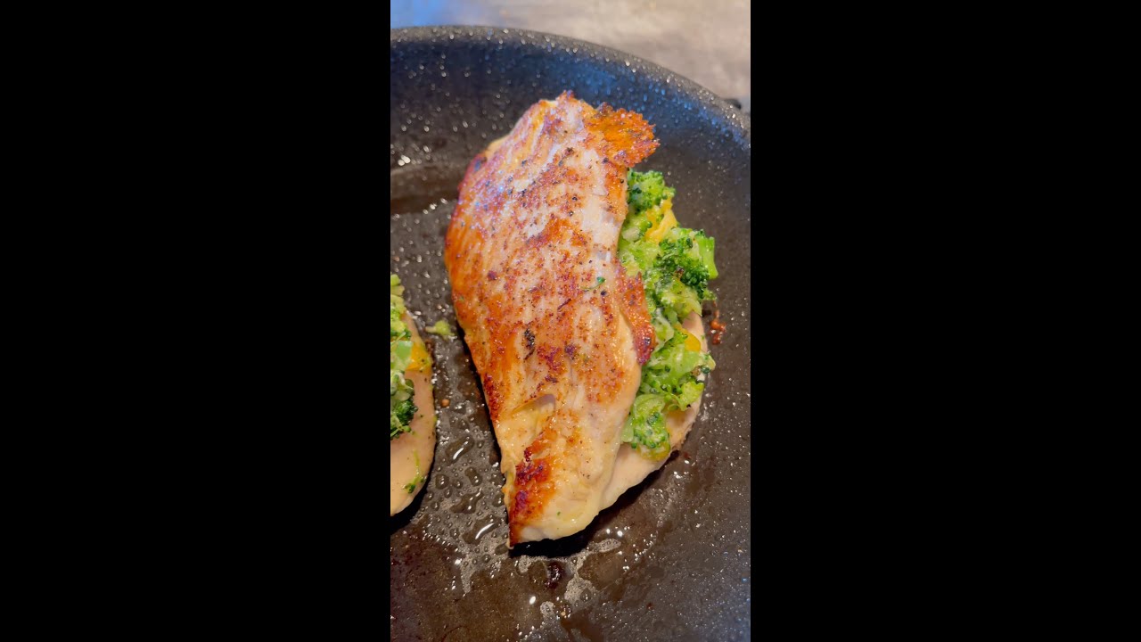 Broccoli-Cheddar Stuffed Chicken Breasts